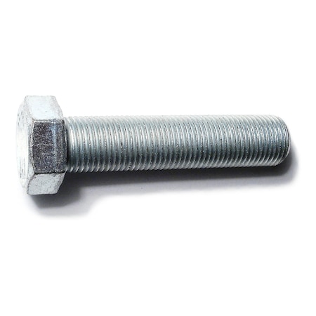 Midwest Fastener Class 8.8, M16-1.50 Hex Head Cap Screw, Zinc Plated Steel, 70 mm L, 2 PK 78585